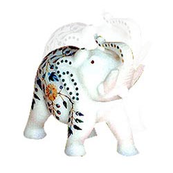 Handcrafted White Elephant