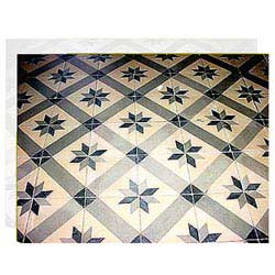 Traditional Marble Inlay Flooring