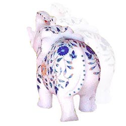 Carved White Elephant