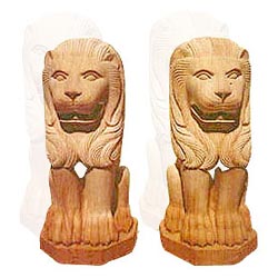 Garden Lion Statues