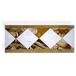 Natural Marble Overlay Borders