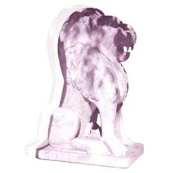 Sitting Lion Statue