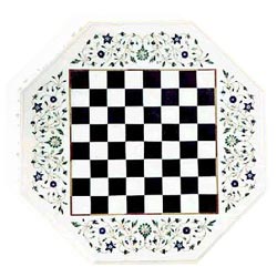 White Marble Semi-Precious Table Top