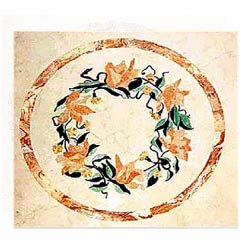 White Marble Square Table Top